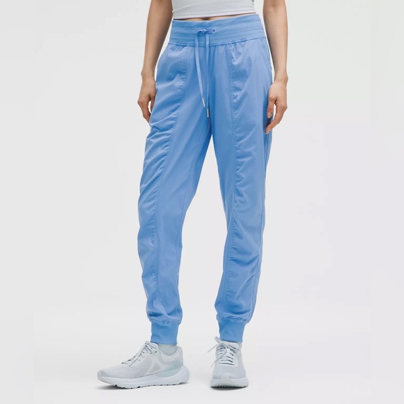 LULULEMON DANCE STUDIO MID-RISE JOGGER POOL PARTY 14 NWT - Picture 1 of 3
